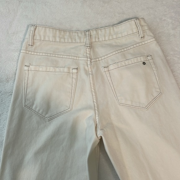 Mica Los Angeles Cream Bootcut Jeans - Picture 3 of 5